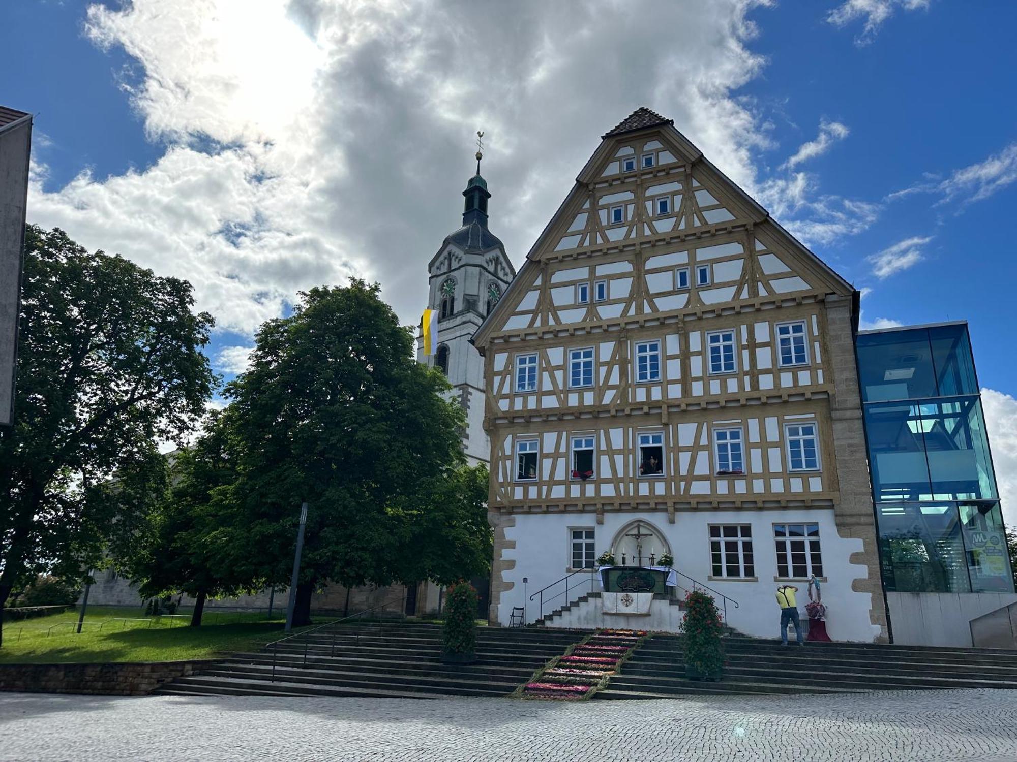 Appartamento Freudi'S Berghuette Neuhausen auf den Fildern Esterno foto